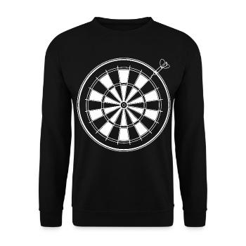 Graphiques Dart - Sweat-shirt Unisexe - noir - Devant - Alina (178cm) & Michal (187cm)