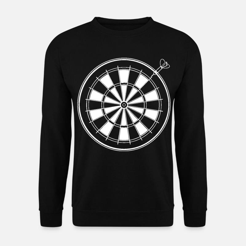 Dart Grafik - Unisex Pullover - Schwarz