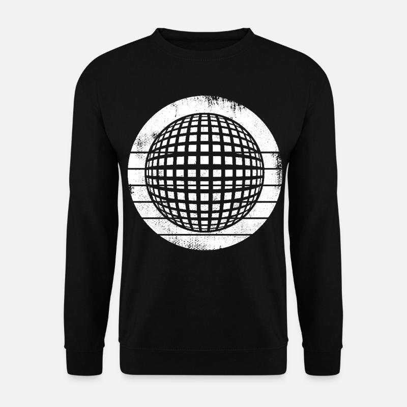 80er Disco - Unisex Pullover - Schwarz