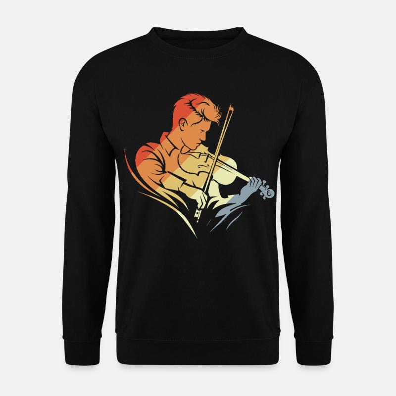 Retro Geiger - Unisex Pullover - Schwarz