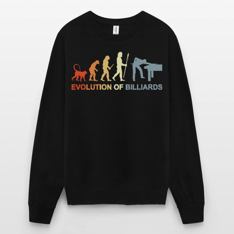 Pool Billard Evolution Unisex Pullover