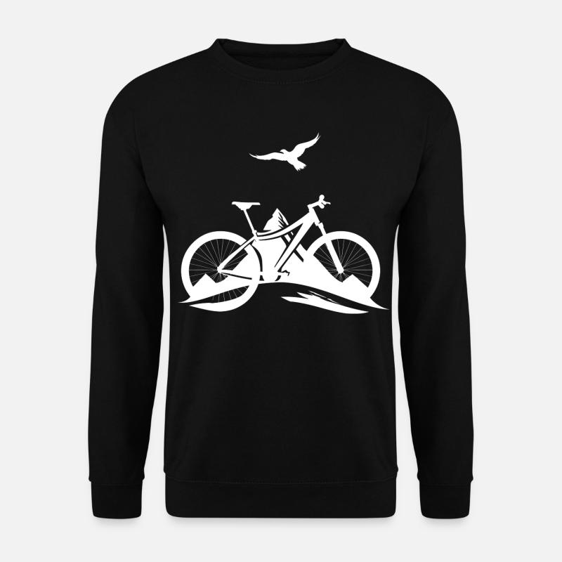 Mountain biking - Unisex Sweatshirt - black