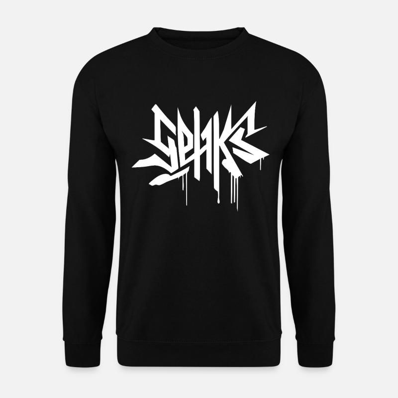sehks white - Unisex Sweatshirt - black