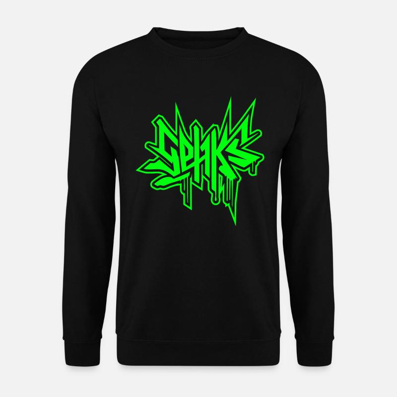 sehks grün - Unisex Pullover - Schwarz