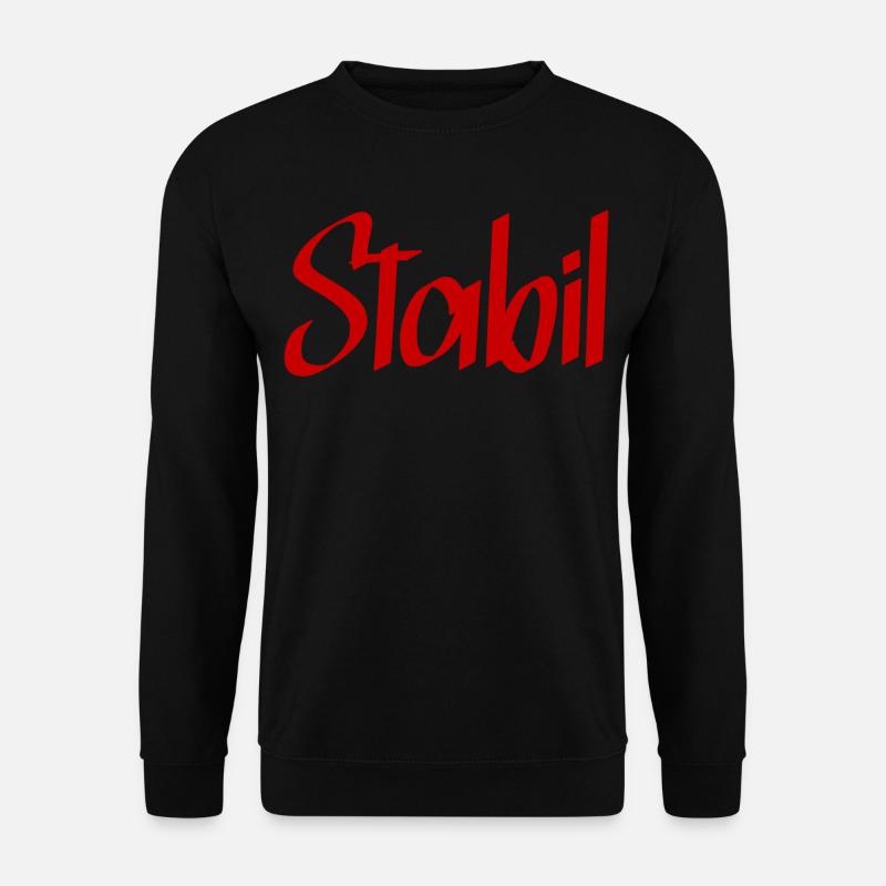 Stabil - Unisex Pullover - Schwarz