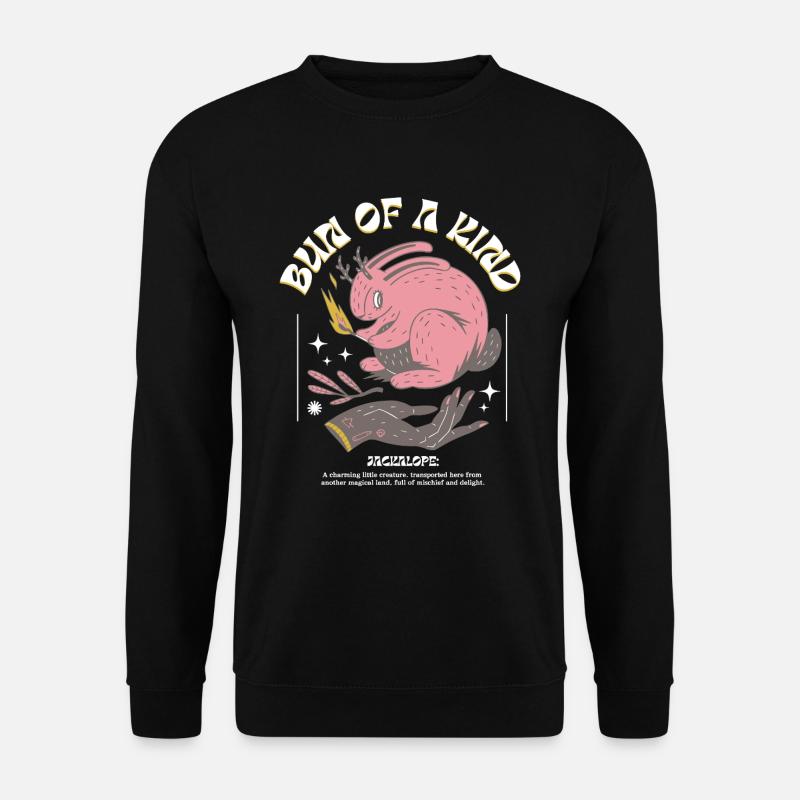 Mystical Jackalope – Unique & Magical - Unisex Sweatshirt - black
