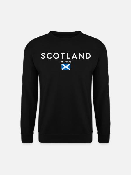 Drapeau de l’Ecosse, fierté écossaise - Sweat-shirt Unisexe - noir