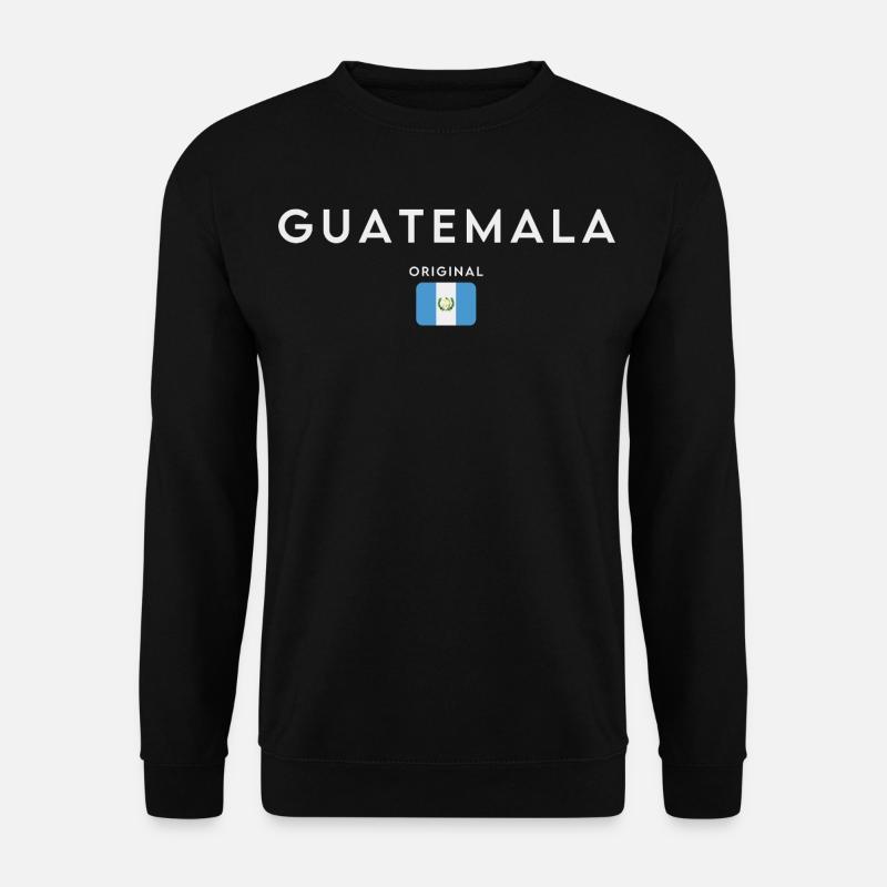 Guatemalan flag, Guatemalan pride - Unisex Sweatshirt - black