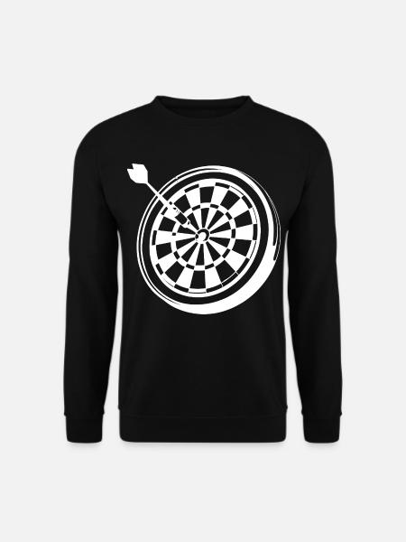 Dart Drawing - Unisex Sweatshirt - black