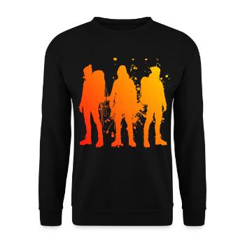 Bloc Grimpeurs Bloc Femme Homme - Sweat-shirt Unisexe - noir - Devant - Alina (178cm) & Michal (187cm)
