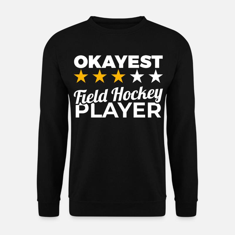 Durchschnittlicher Hockeyspieler - Unisex Pullover - Schwarz