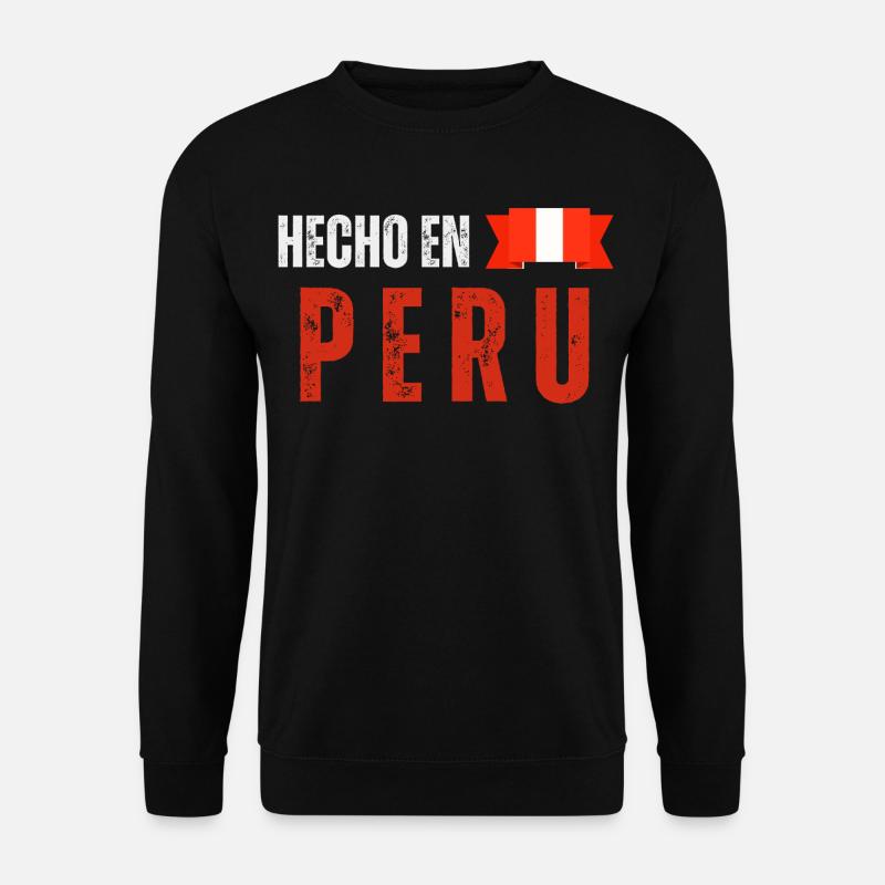 Made in Peru, Peruvian pride - Unisex Sweatshirt - black