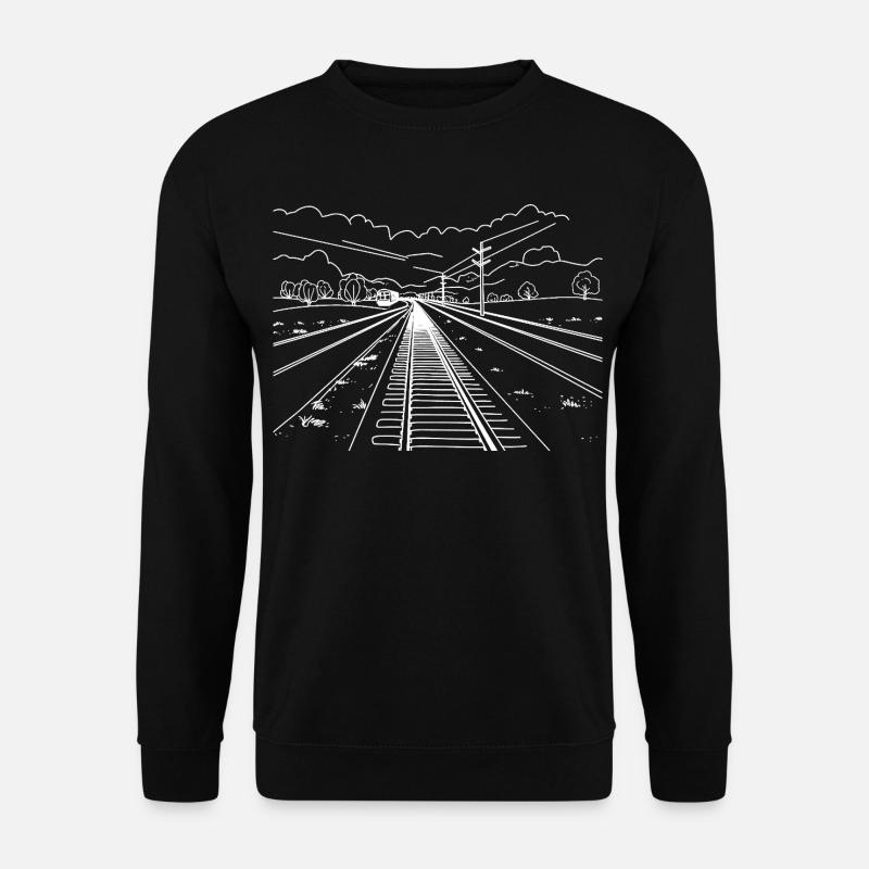 Railway - Unisex Sweatshirt - black