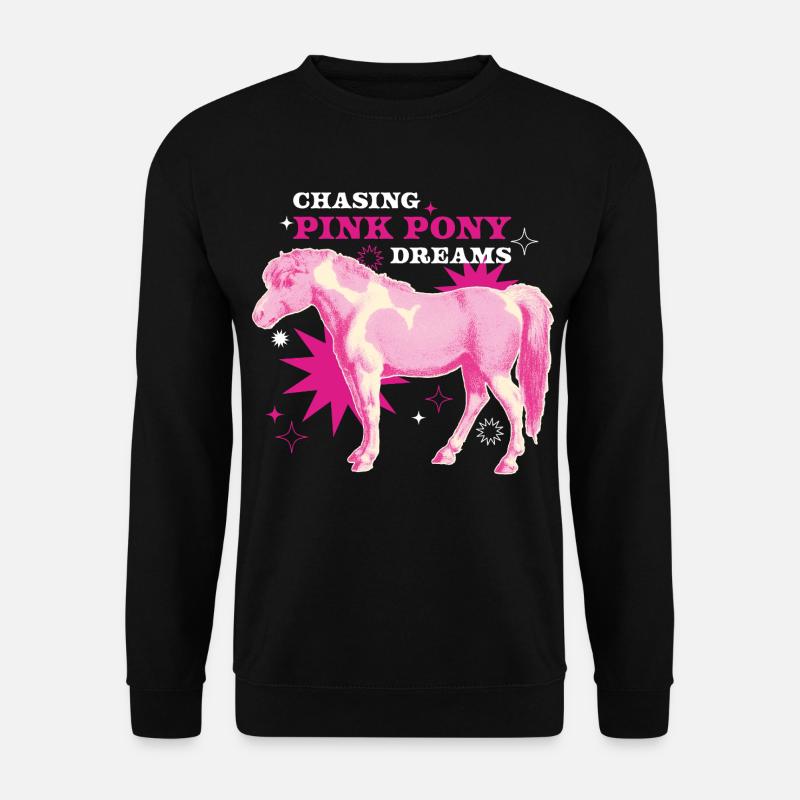 Pink Pony Dreams – Magic Ride - Unisex Sweatshirt - black