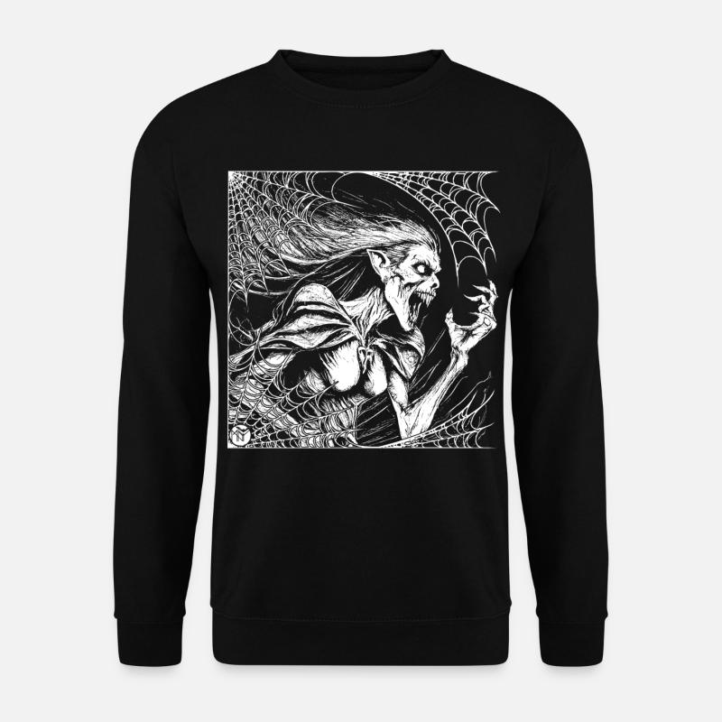 Die Hexe - Unisex Pullover - Schwarz
