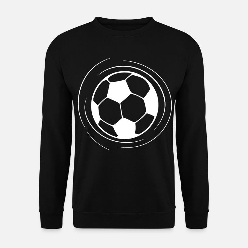 Fußball Skizze - Unisex Pullover - Schwarz