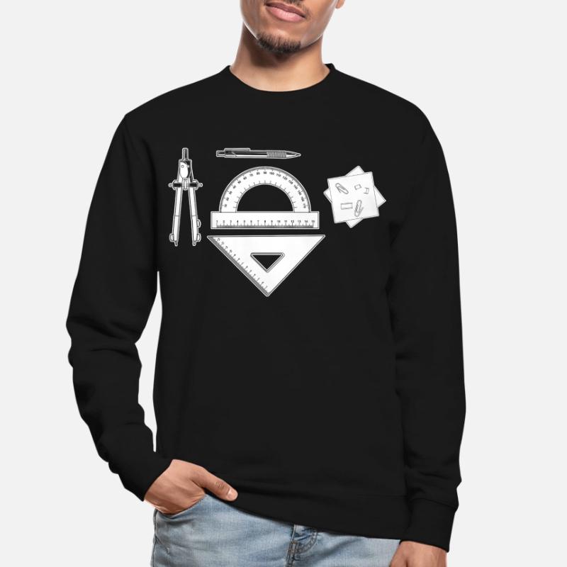 Graphique d’architecte Sweat-shirt Unisexe