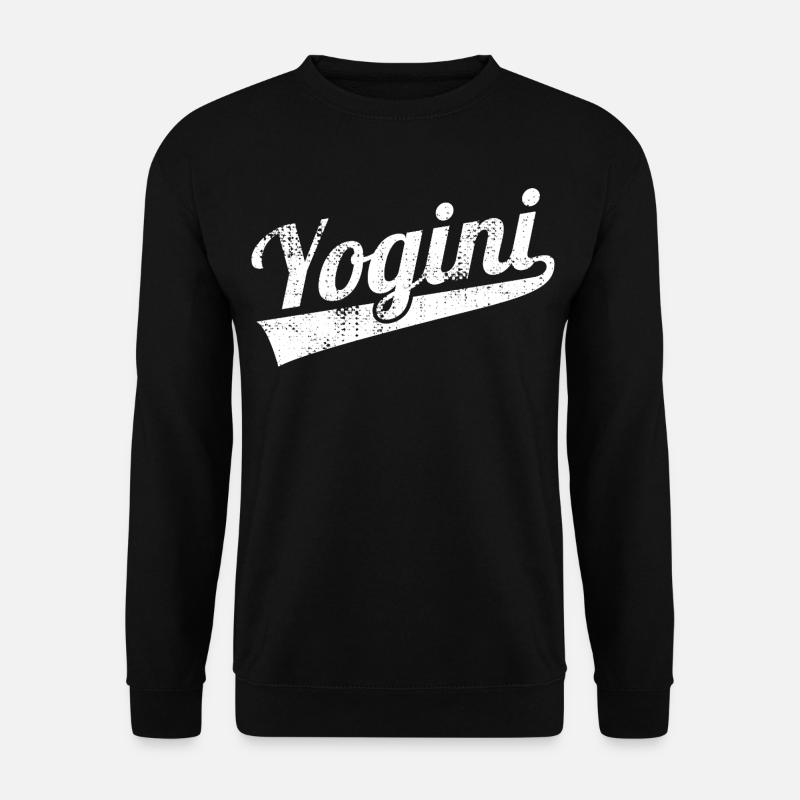 Retro Yogini - Unisex Sweatshirt - black