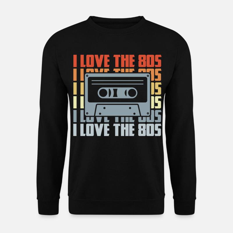 80s Lover - Unisex Sweatshirt - black
