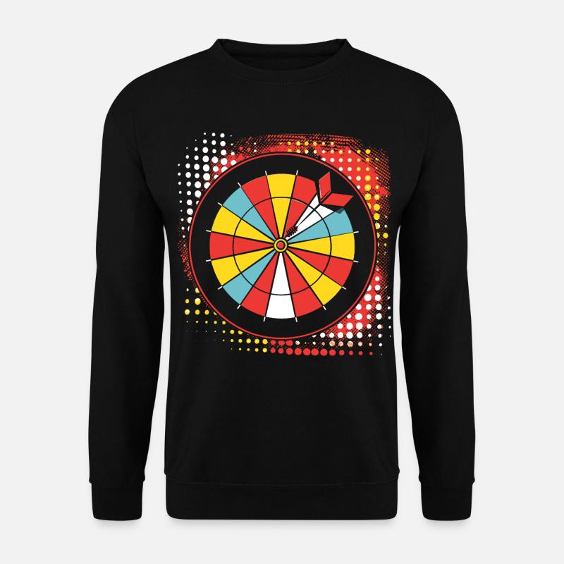 Dart Skizze - Unisex Pullover - Schwarz