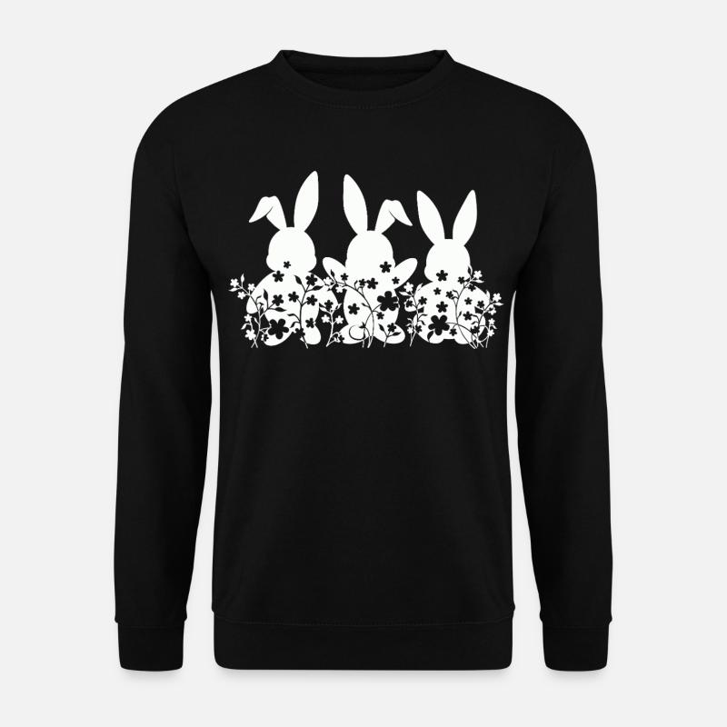 Easter Bunny - Unisex Sweatshirt - black
