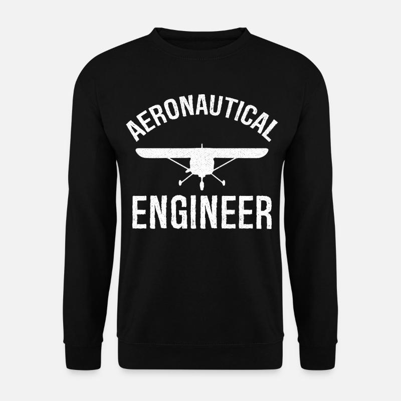 Aeronautical Engineer - Unisex Sweatshirt - black