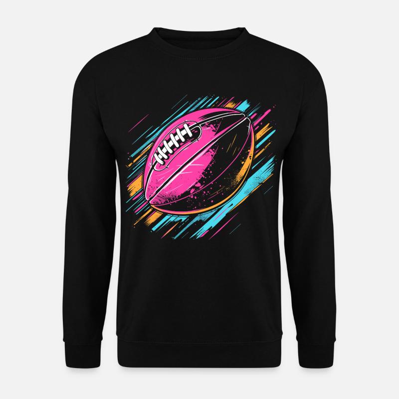 Football Ball Graffiti - Unisex Pullover - Schwarz
