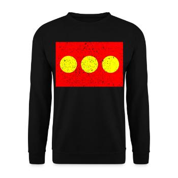 Christiania - Unisex Pullover - Schwarz - Vorne - Alina (178cm) & Michal (187cm)