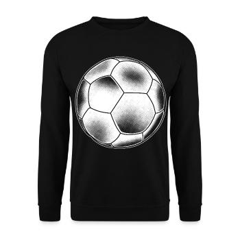Graphisme de handball - Sweat-shirt Unisexe - noir - Devant - Alina (178cm) & Michal (187cm)