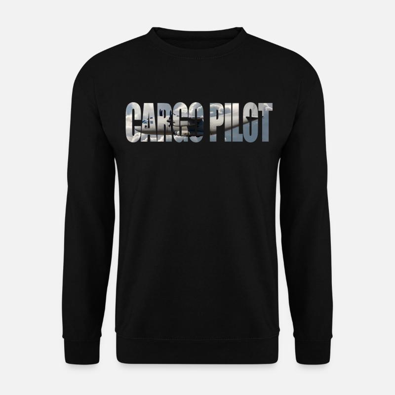 Cargo pilot C-27 - Unisex Pullover - Schwarz