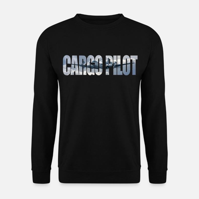 Cargo pilot DC-4 - Unisex Sweatshirt - black