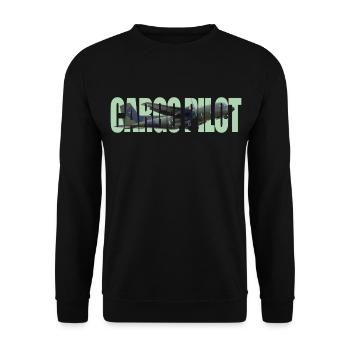 Cargo pilot C-160 - Unisex Pullover - Schwarz - Vorne - Alina (178cm) & Michal (187cm)
