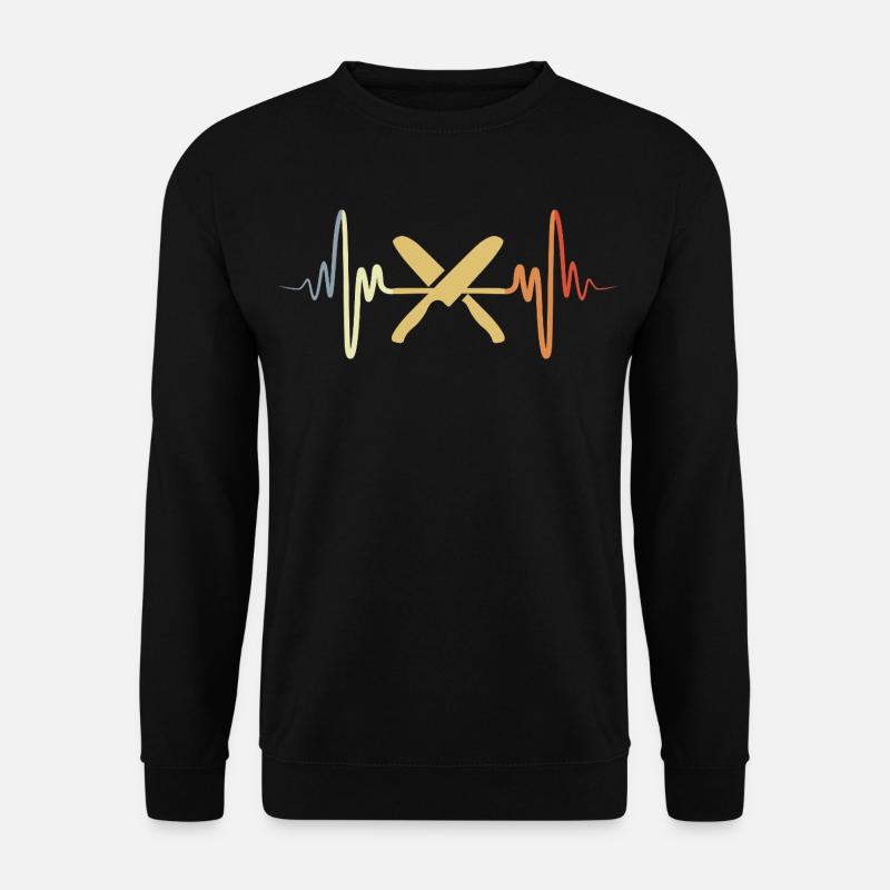 Chef's Knife Heart Palpitations - Unisex Sweatshirt - black