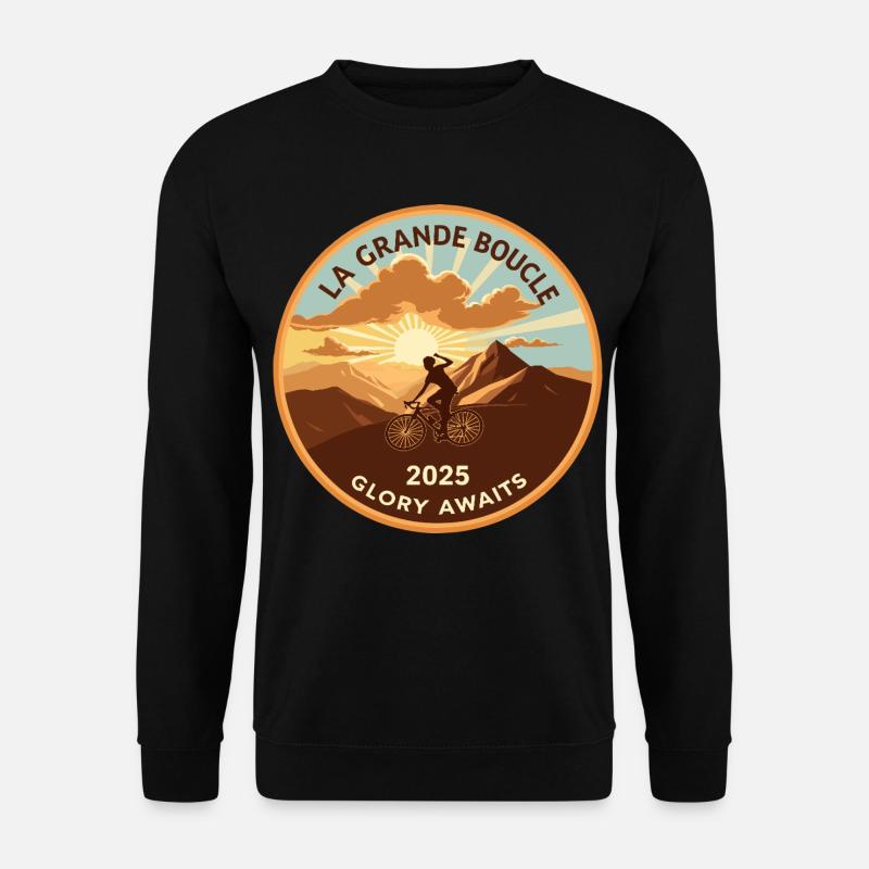 LA GRANDE BOUCLE - Unisex Pullover - Schwarz