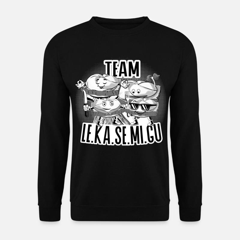 Team Le.Ka.Se.Mi.Gu – Brotzeit Crew - Unisex Pullover - Schwarz