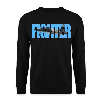 Chasseur T-38 Talon - Sweat-shirt Unisexe - noir - Devant - Alina (178cm) & Michal (187cm)