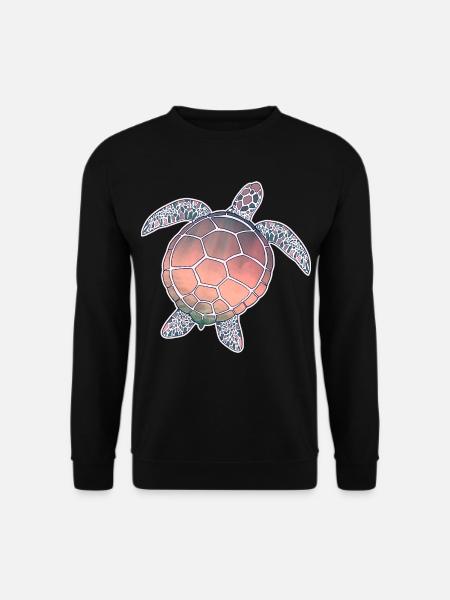Sea Turtle - Unisex Sweatshirt - black