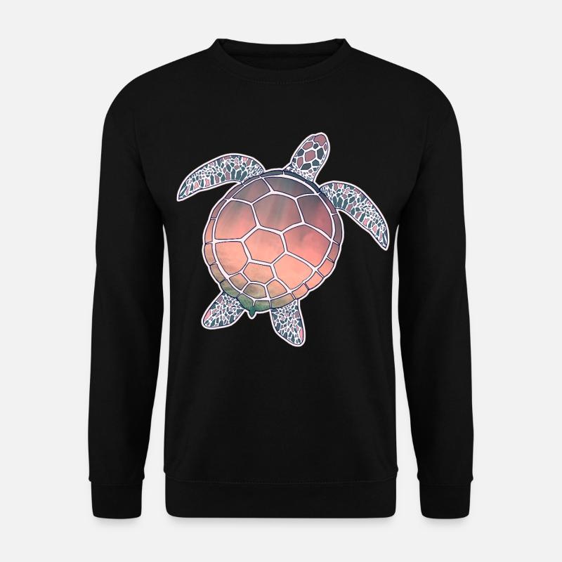 Sea Turtle - Unisex Sweatshirt - black