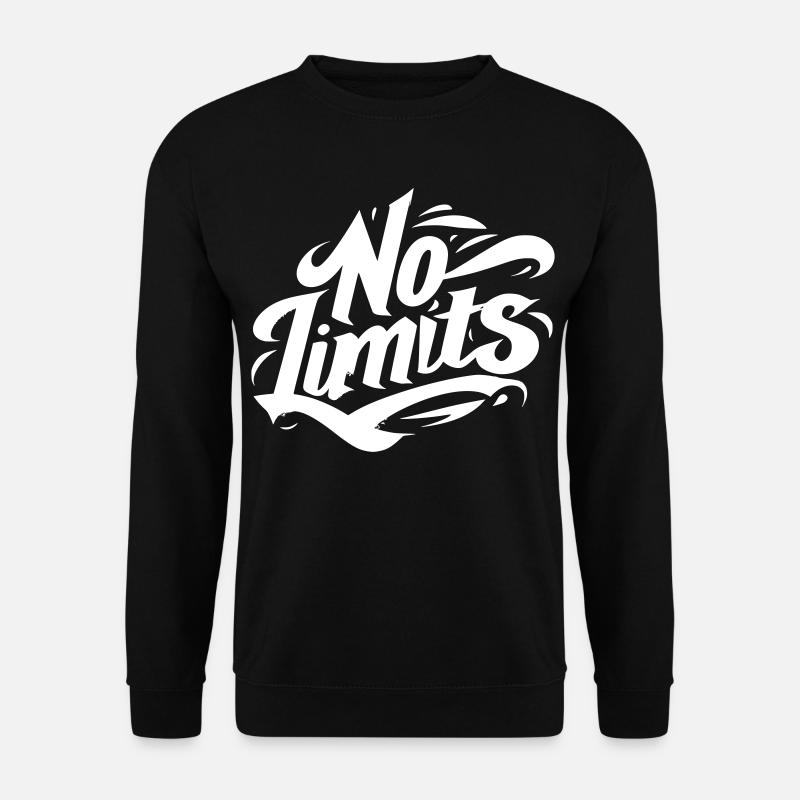no limits - Unisex Pullover - Schwarz
