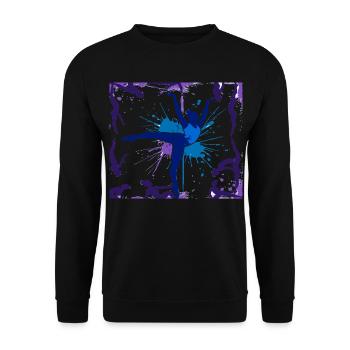 Gymnastique Gymnastique Acrobatie Gymnastique artistique - Sweat-shirt Unisexe - noir - Devant - Alina (178cm) & Michal (187cm)