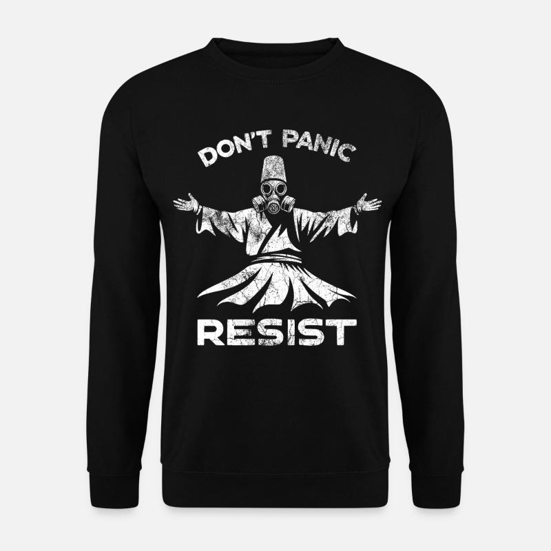 Widersteht - Unisex Pullover - Schwarz