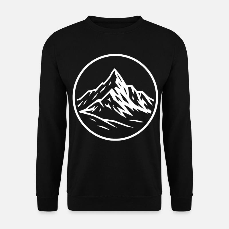 Großglockner - Sweat-shirt Unisexe - noir