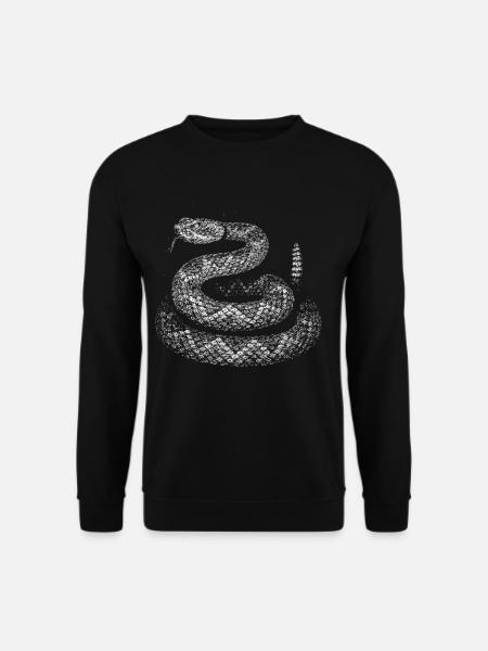 Schlange - Unisex Pullover - Schwarz