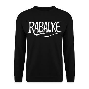 Rabauke - Unisex Pullover - Schwarz - Vorne - Alina (178cm) & Michal (187cm)