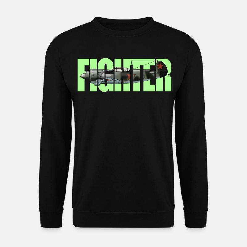 Fighter La-5 - Unisex Sweatshirt - black