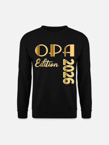 Schriftzug OPA 2026 - Unisex Pullover - Schwarz