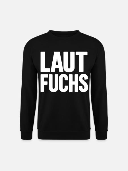 LAUTFUCHS - Unisex Pullover - Schwarz