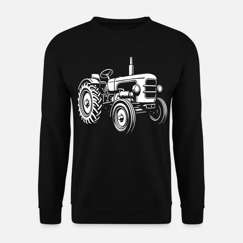 Kraftpaket vom Acker - Unisex Pullover - Schwarz