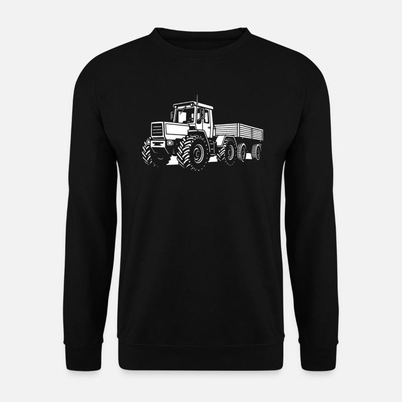 Schwerlast auf sechs Rädern - Unisex Pullover - Schwarz