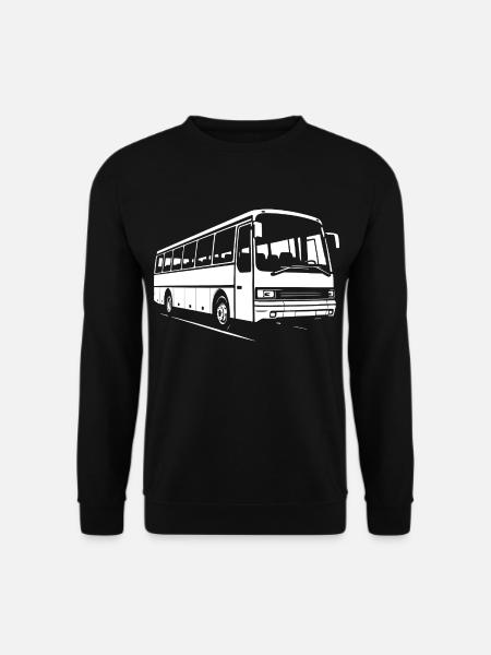 Old-school long-distance coach - Unisex Sweatshirt - black